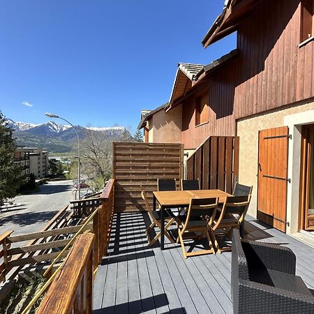 T3 Au Plan D'Eau D'Embrun Avec Garage Et Terrasse Apartment Exterior foto
