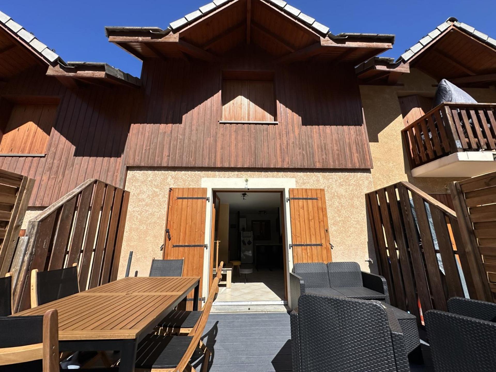 T3 Au Plan D'Eau D'Embrun Avec Garage Et Terrasse Apartment Exterior foto